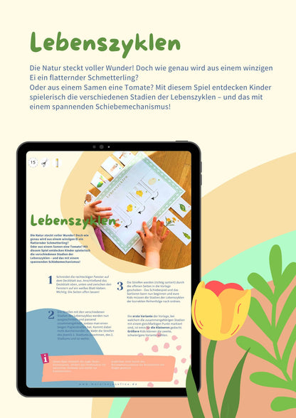 Frühlingsfreuden: 40 kunterbunte Spiel- und Bastelideen zum Thema Frühling & Ostern