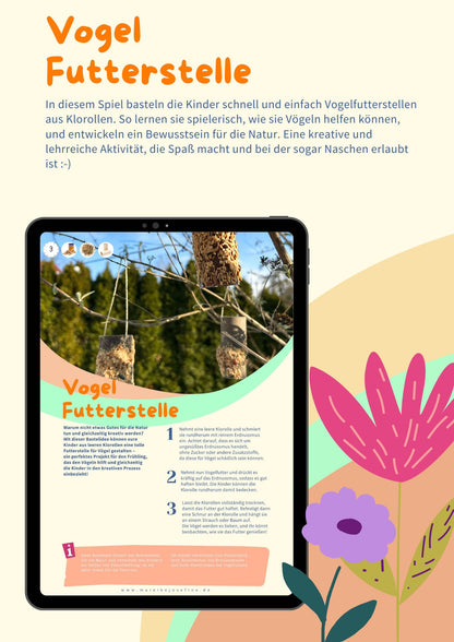 Frühlingsfreuden: 40 kunterbunte Spiel- und Bastelideen zum Thema Frühling & Ostern